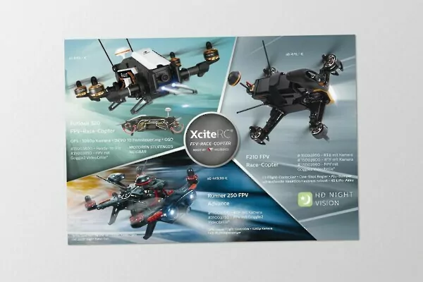 Публикация в журнале Racecopter - XciteRC - MAD CAT Design